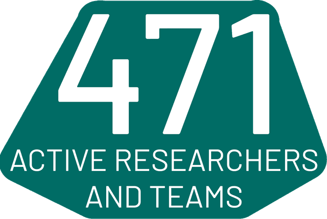 471 Active Researchers and Teams